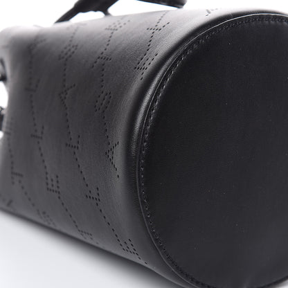 Stella McCartney Perforated Eco Alter Nappa Mini Bucket Bag Black 8 of 9