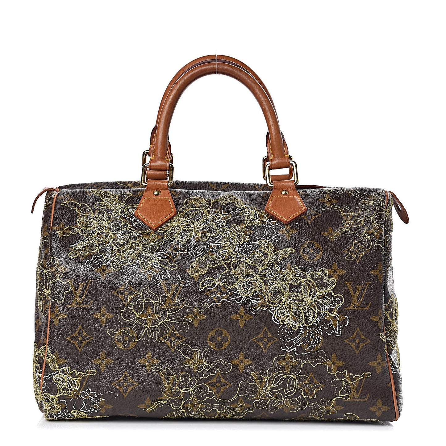 Monogram Dentelle Speedy 30 Gold