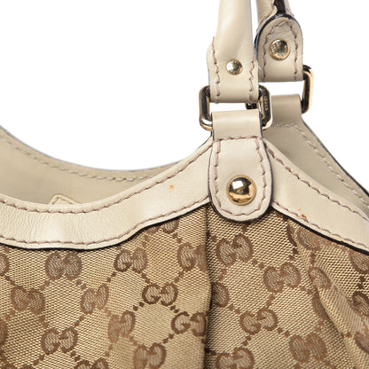 Gucci Monogram Medium Sukey Tote Off White 13 of 14