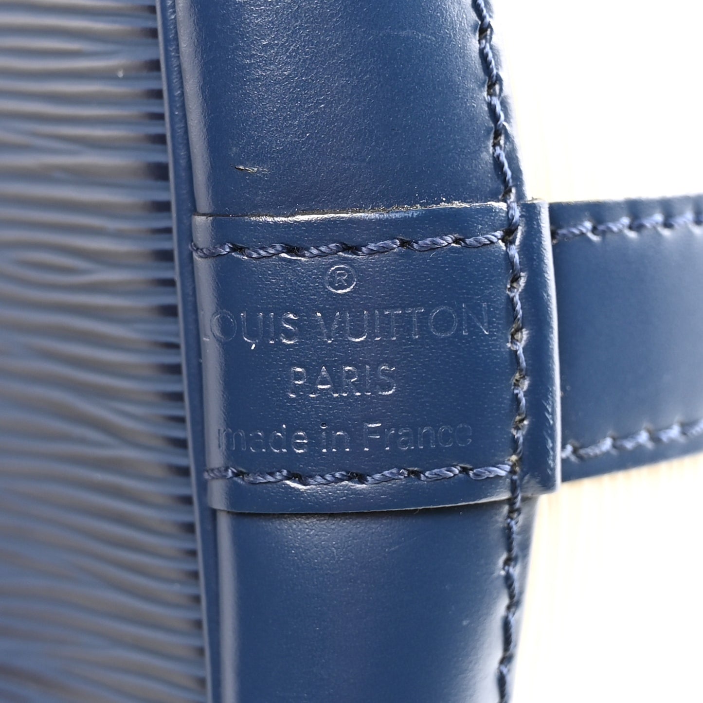 Epi Petit Bi-Color Noe Ivory Indigo