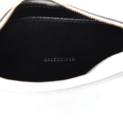 Balenciaga Metallic Goatskin Logo XS Everyday Camera Bag Argent Black 8 of 9