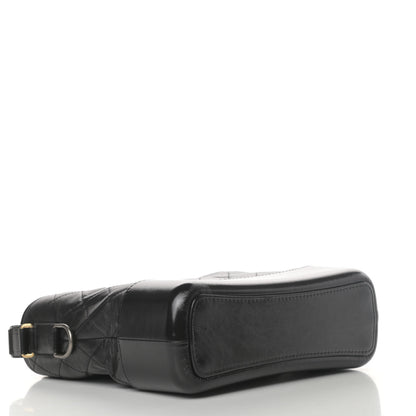 Chanel Aged Calfskin Quilted Medium Gabrielle Hobo Black 4 of 12