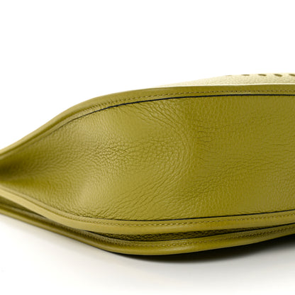 Hermes Taurillon Clemence Evelyne II GM Vert Chartreuse 7 of 9