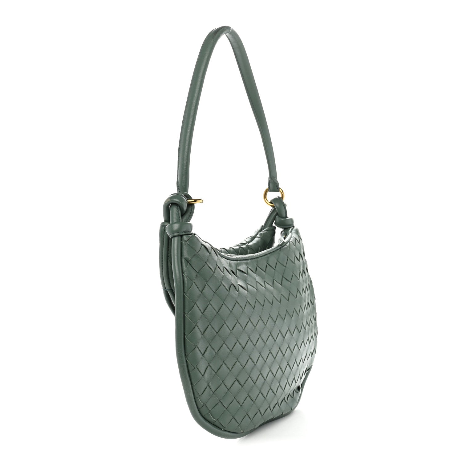 Bottega Veneta Nappa Intrecciato Medium Gemelli Aloe 3 of 12