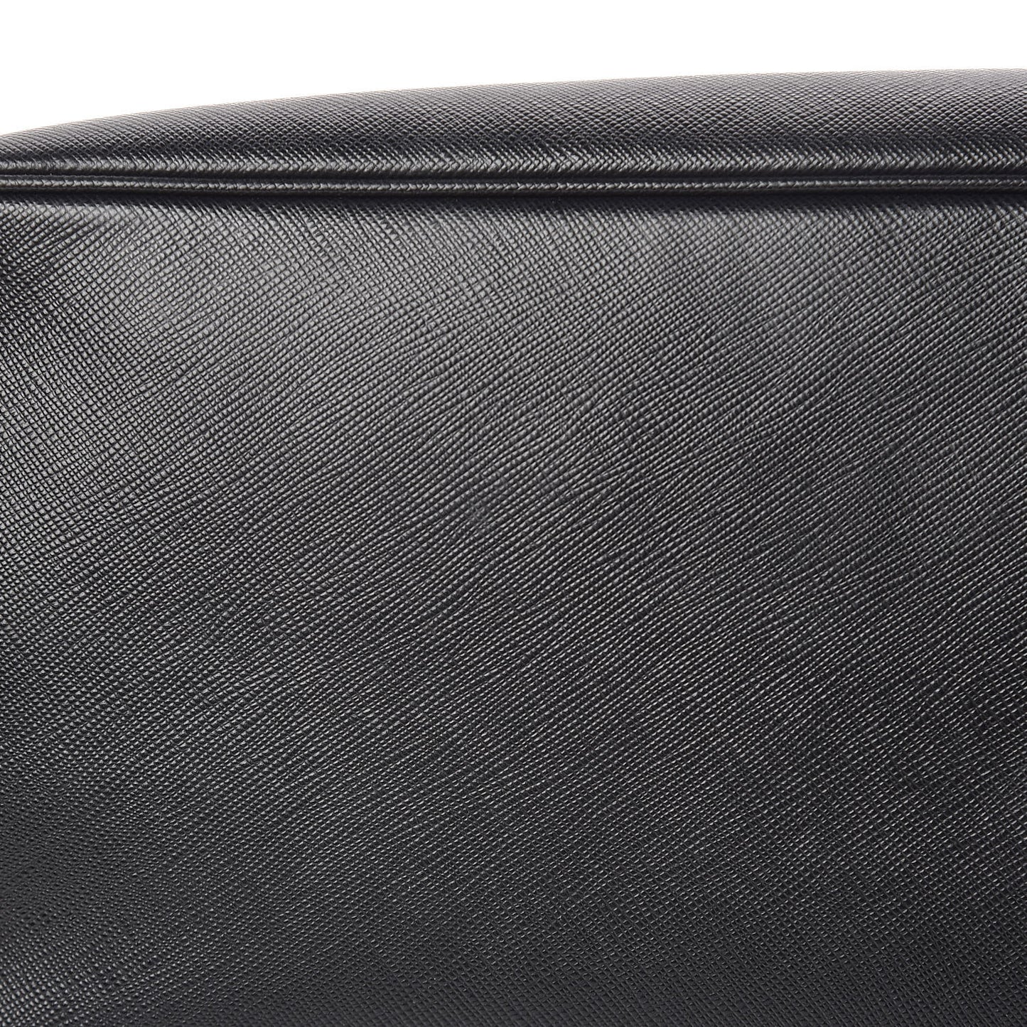 Saffiano Large Galleria Double Zip Tote Black