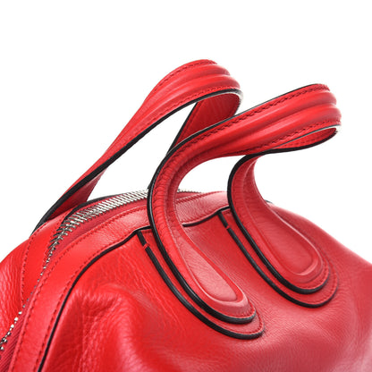 Givenchy Pebbled Calfskin Small Nightingale Red 14 of 15