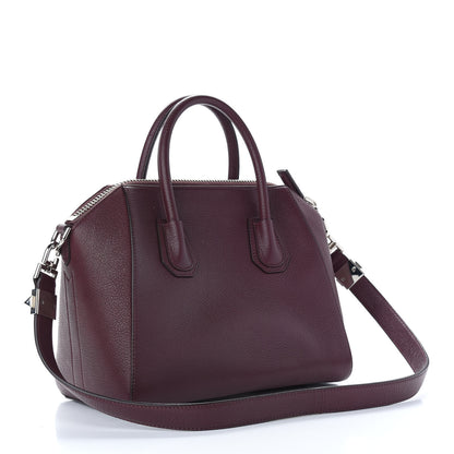Givenchy Sugar Goatskin Small Antigona Oxblood 3 of 9