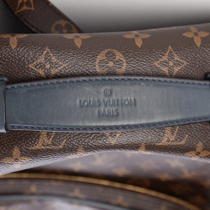 Louis Vuitton Monogram Cuir Slate Backpack Blue 8 of 10