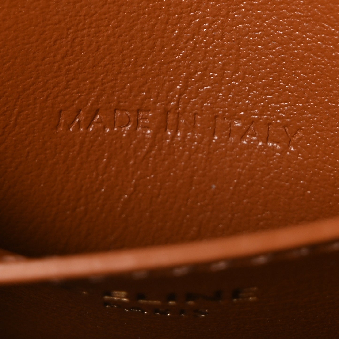 Smooth Calfskin Tabou Clutch On Strap Tan