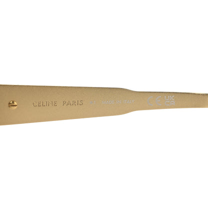 Celine Metal Triomphe 01 Sunglasses CL40235U Gold Green 5 of 7