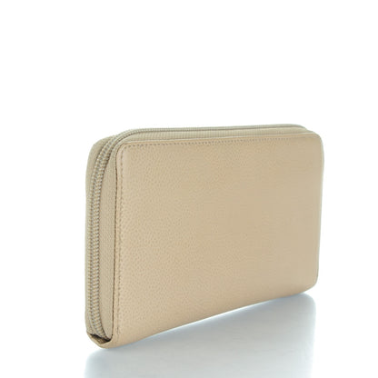 Chanel Caviar Large Timeless CC Zip Around Wallet Beige Clair 3 of 9