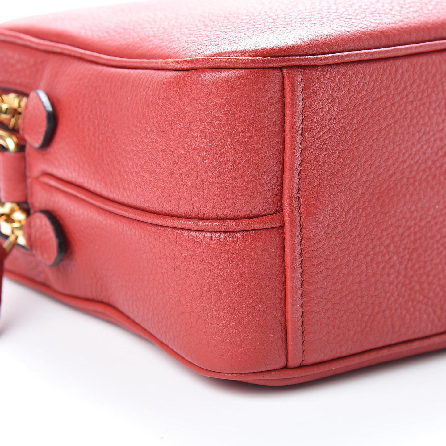 Vitello Phenix Camera Bag Rosso