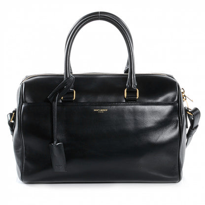 Saint Laurent Leather Classic Duffle 6 Bag Black 1 of 10