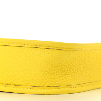 Hermes Taurillon Clemence Evelyne TPM Lime 10 of 14