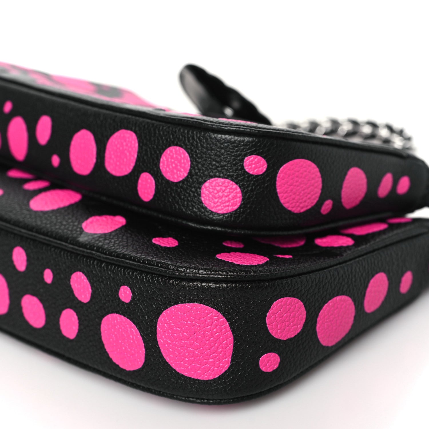 Louis Vuitton LV X YK Empreinte Multi Pochette Accessories Black Fuchsia 9 of 9