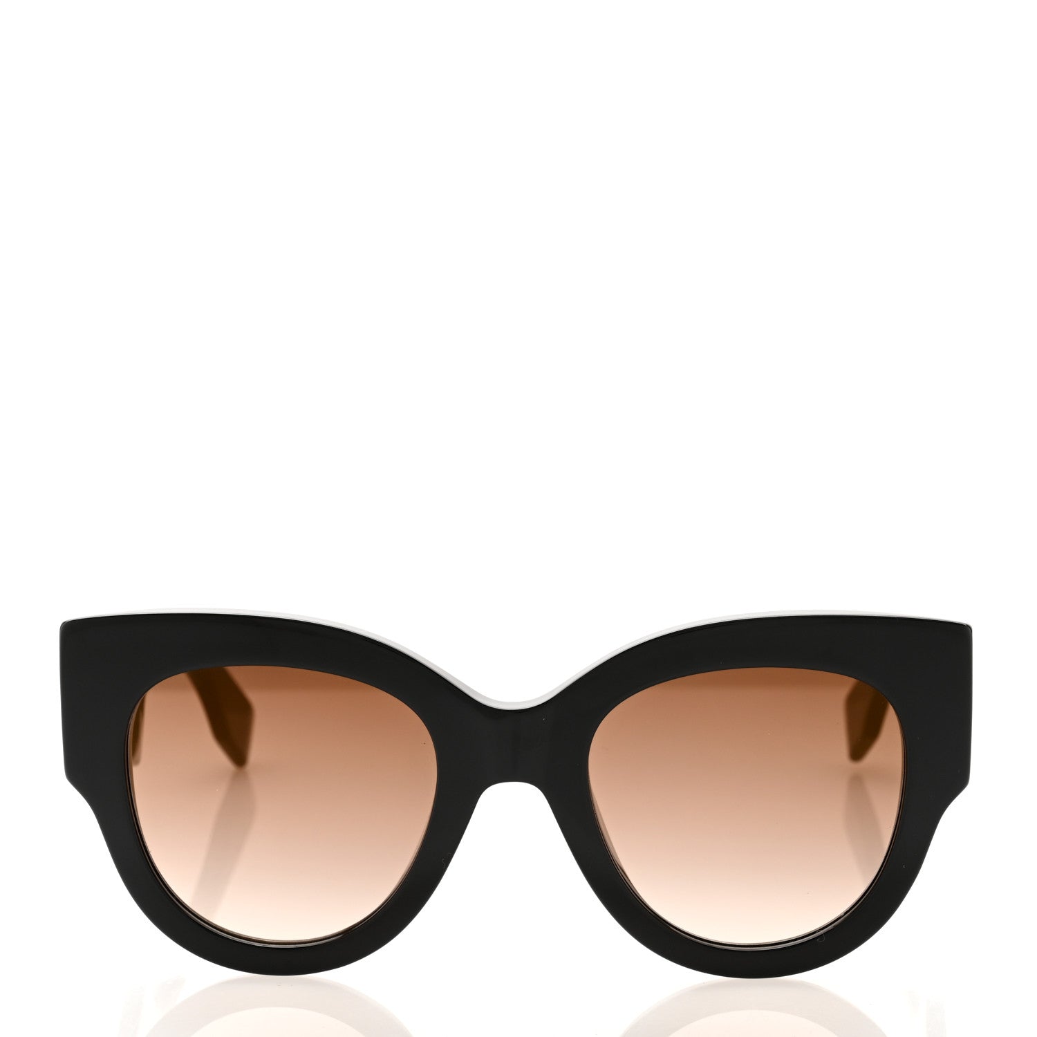 Fendi Acetate Facets Oversized Sunglasses FF 0264/S Havana 2 of 8