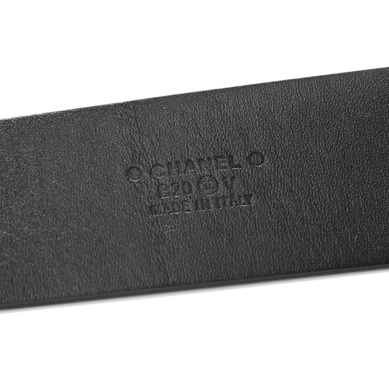 Chanel Calfskin Crystal Metal Quilted CC Belt 80 32 Black 3 of 8