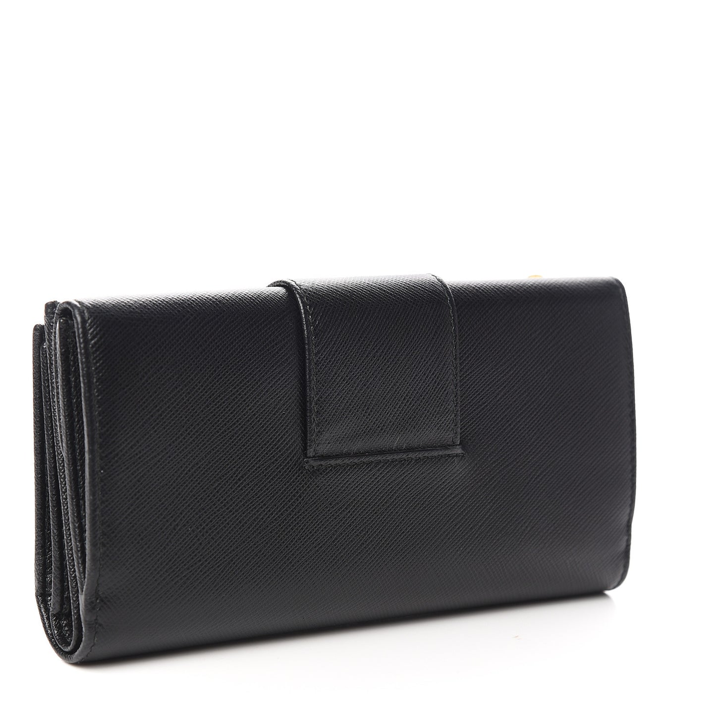Saffiano Metal Medium Wallet Black