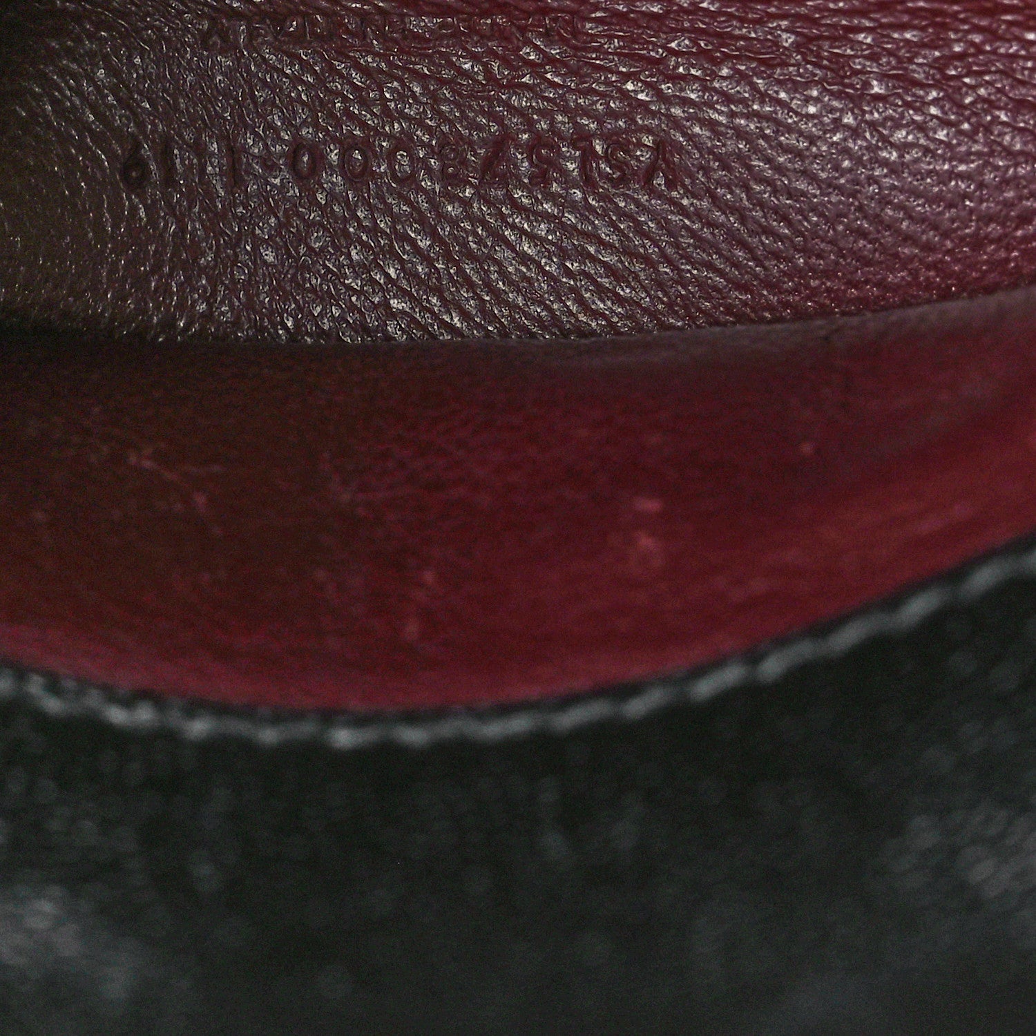 Saint Laurent Grain de Poudre Medium Classic Monogram Cassandra Top Handle Black Rouge Legion 7 of 12