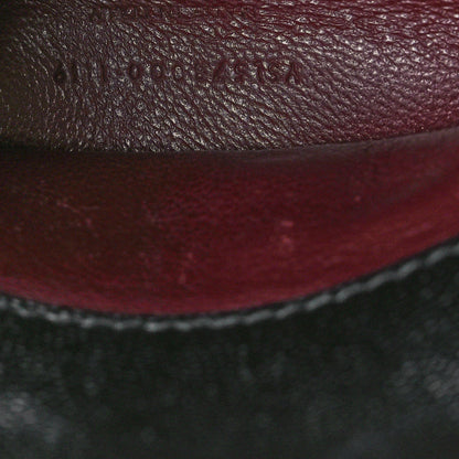 Saint Laurent Grain de Poudre Medium Classic Monogram Cassandra Top Handle Black Rouge Legion 7 of 12