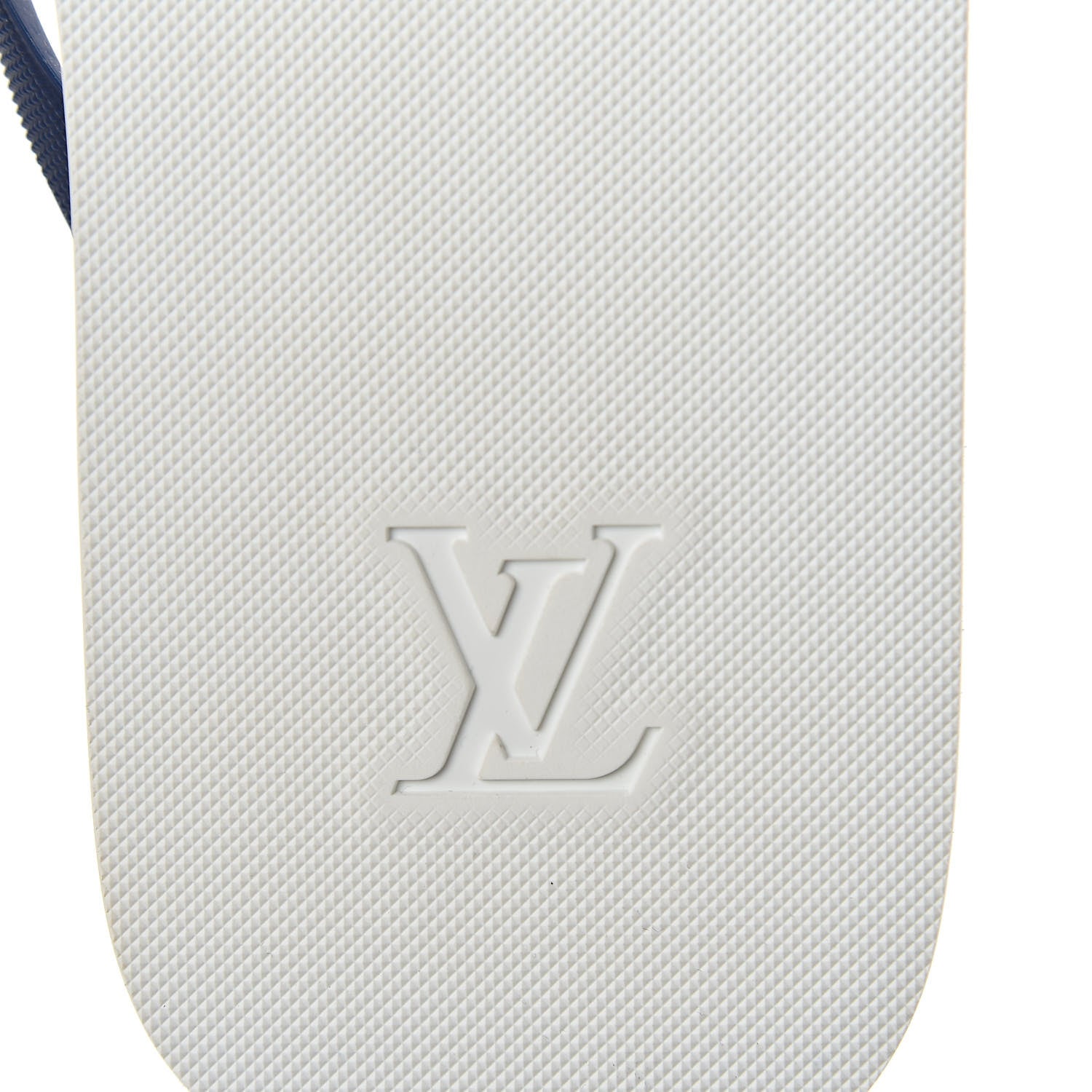 Louis Vuitton Rubber Mens Molitor Thong Sandals 8 Marine 6 of 7