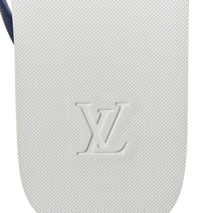 Louis Vuitton Rubber Mens Molitor Thong Sandals 8 Marine 6 of 7