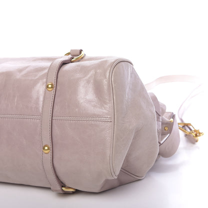 Miu Miu Vitello Lux Large Bow Bag Mughetto 11 of 11