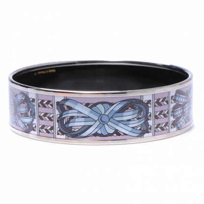 Hermes Enamel Printed Rubans du Cheval Wide Bracelet 70 Colorise 1 of 5