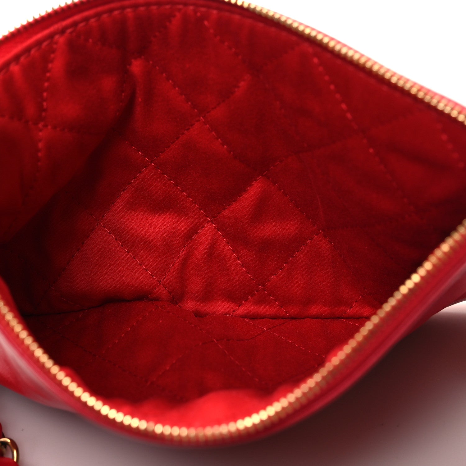 Chanel Shiny Calfskin Quilted Small 22 Red 7 of 12