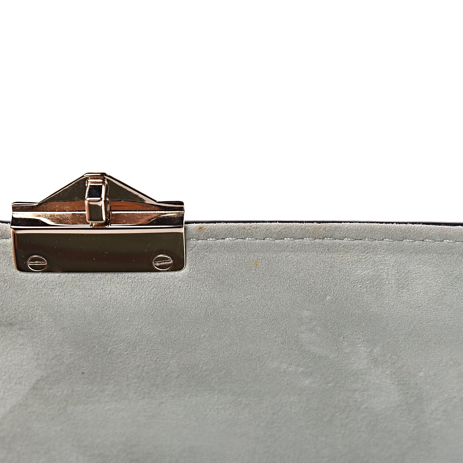 Valentino Garavani Vitello Embroidered Medium Glam Lock Rockstud Flap Beige 11 of 12