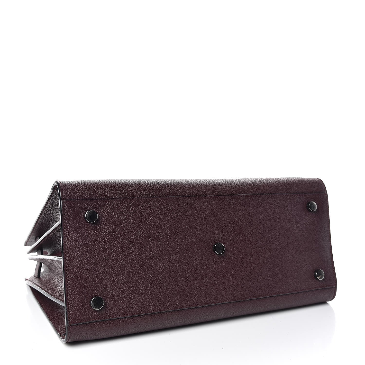 Saint Laurent Grained Calfskin Small Classic Sac De Jour Amaranto 4 of 11