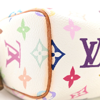 Louis Vuitton Monogram Multicolor Mini Sac HL Speedy White 7 of 8