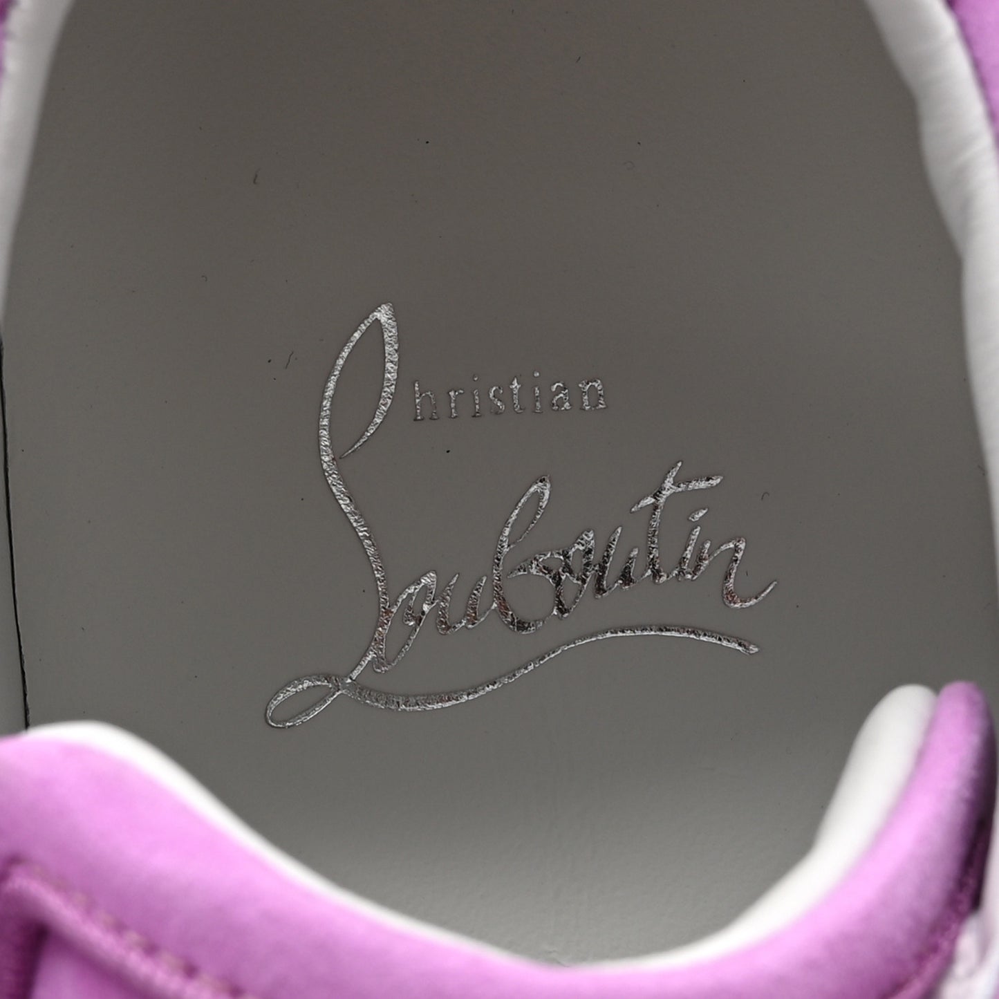 Suede Calfskin Vieira Spikes Womens Orlato Flat Sneakers 38 Lilac