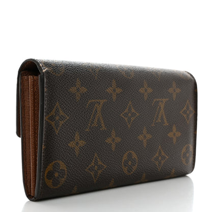 Louis Vuitton Monogram Sarah Wallet 3 of 8