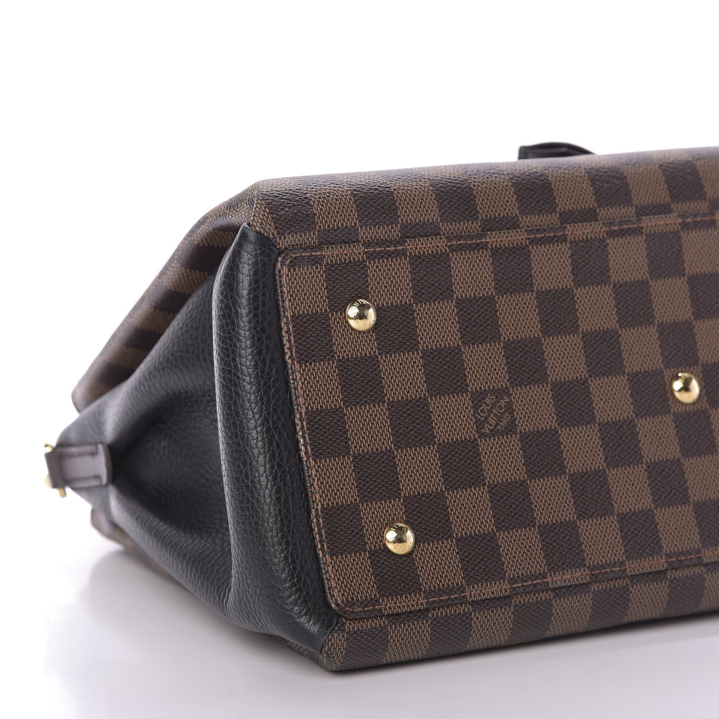 Cuir Taurillon Damier Ebene Normandy Black
