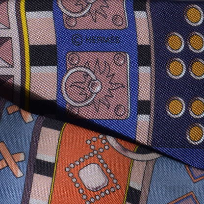 Hermes Silk Colliers De Chiens Twilly 4 of 4