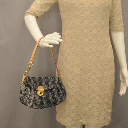 Louis Vuitton Denim Raye Mini Pleaty 2 of 7