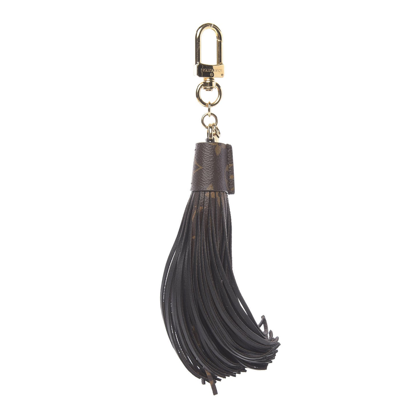 Monogram Tassel Bag Charm