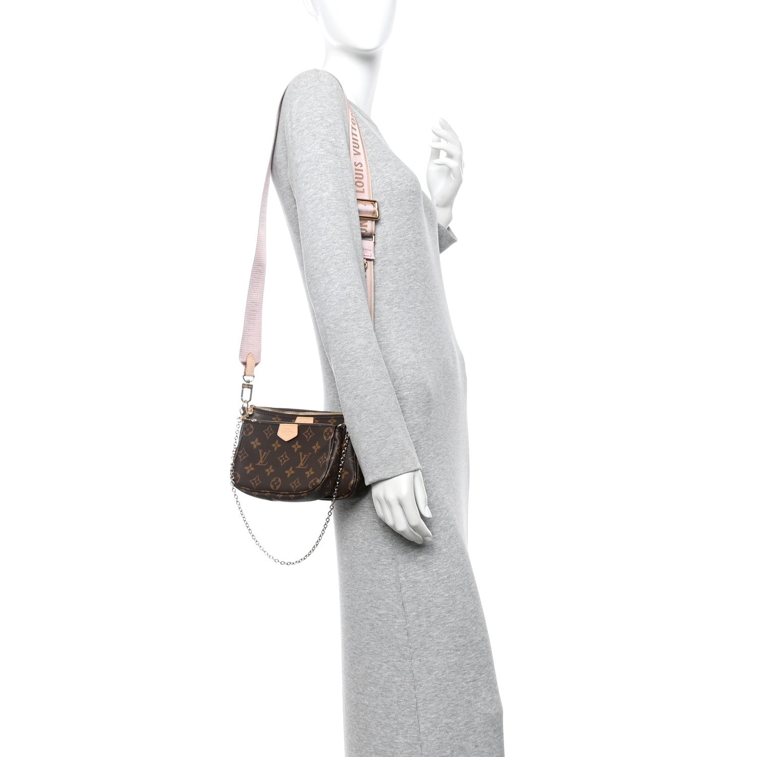 Louis Vuitton Monogram Multi Pochette Accessories Rose Clair 2 of 9