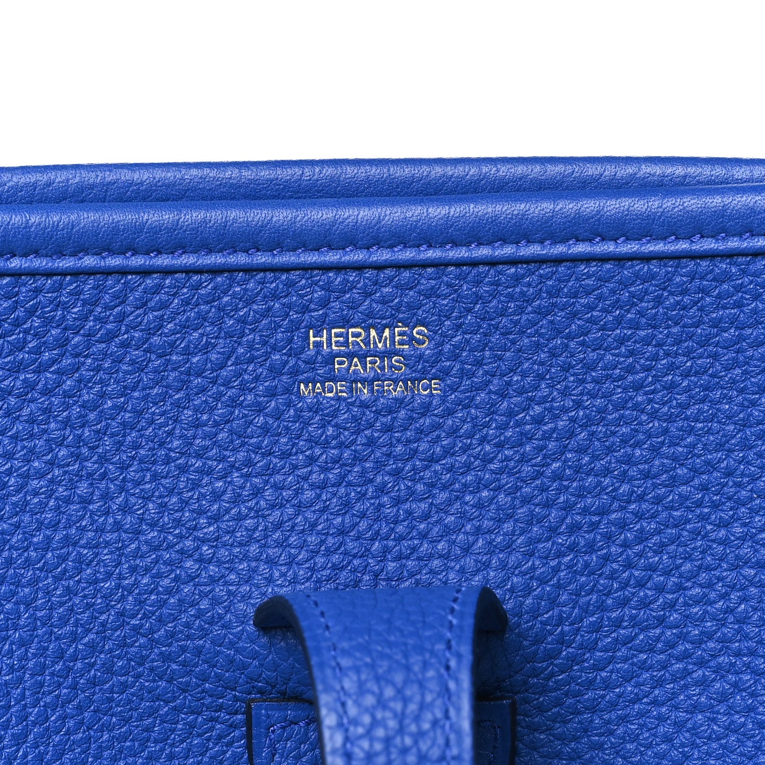 Hermes Taurillon Maurice Evelyne III PM Bleu Royal 6 of 10