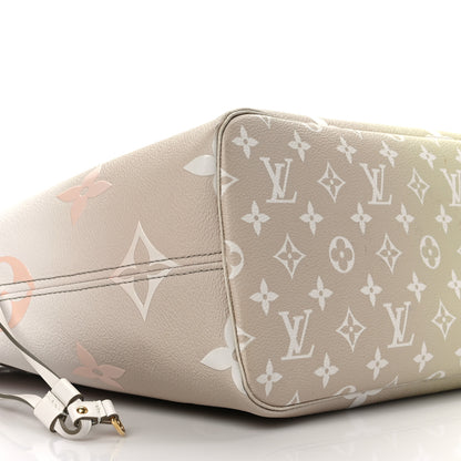 Louis Vuitton Monogram Giant Spring In The City Neverfull MM Sunset Kaki 7 of 8