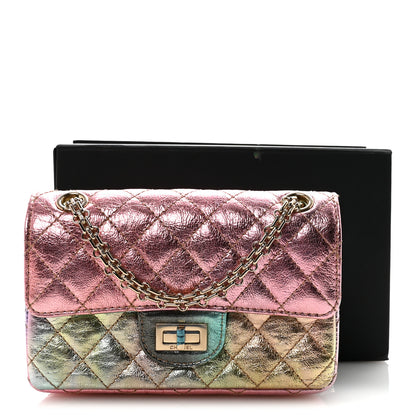 Chanel Metallic Goatskin Quilted Mini 2.55 Reissue Flap Multicolor Multicolor 11 of 11
