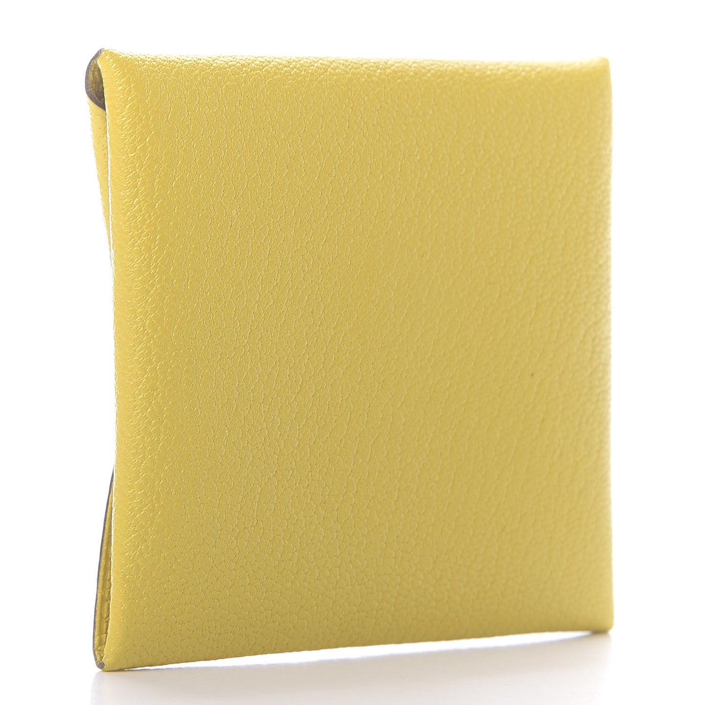 Chevre Mysore Bastia Coin Purse Jaune de Naples