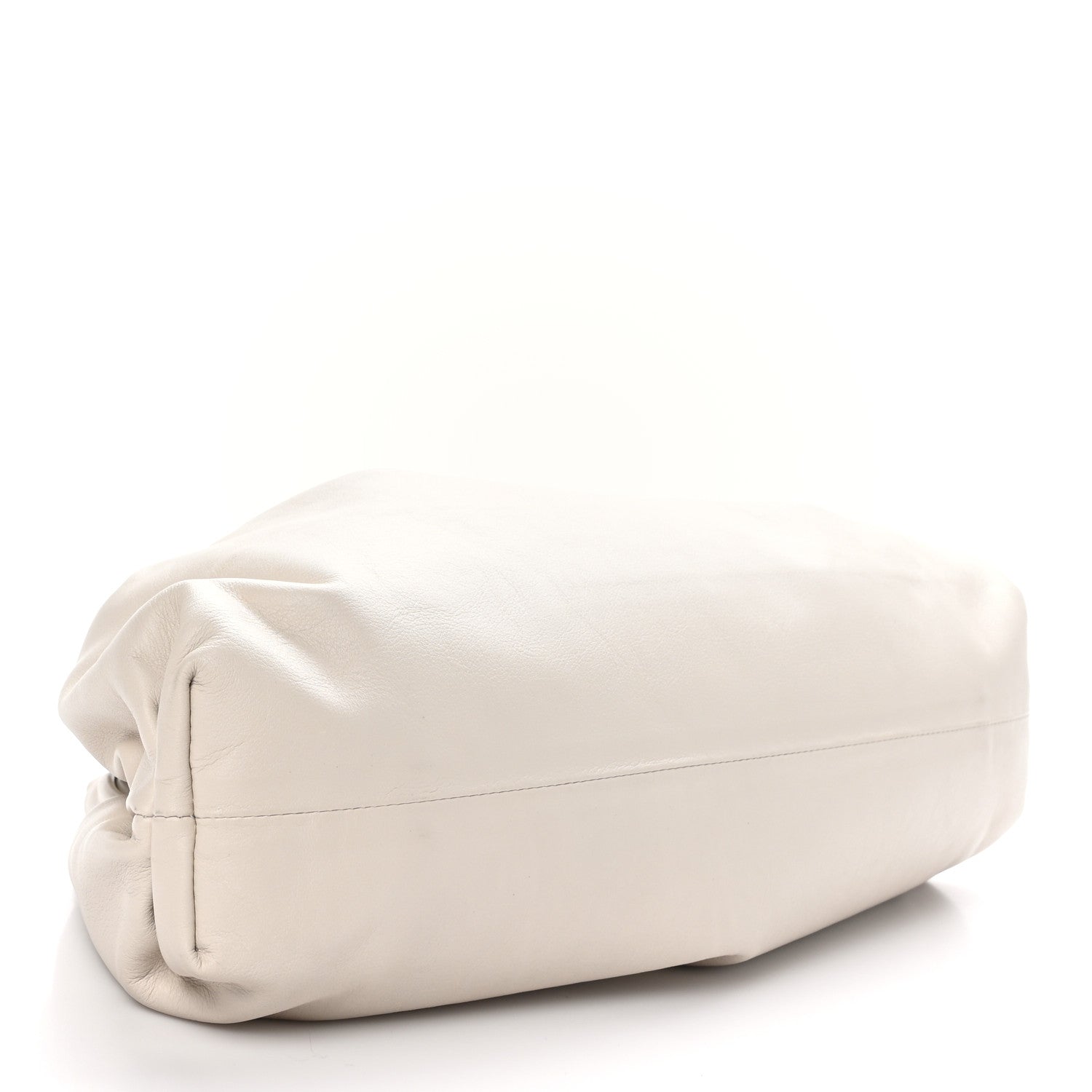 Bottega Veneta Smooth Butter Calf The Pouch Oversized Clutch Mist 4 of 10
