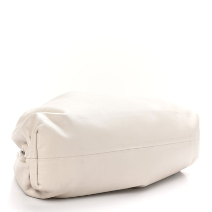 Bottega Veneta Smooth Butter Calf The Pouch Oversized Clutch Mist 4 of 10