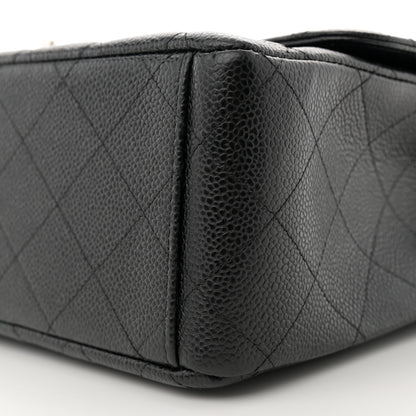 Chanel Caviar Quilted Maxi Double Flap Black 10 of 11