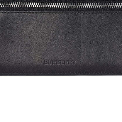 Burberry Calfskin Chain Logo Clutch Black 6 of 6