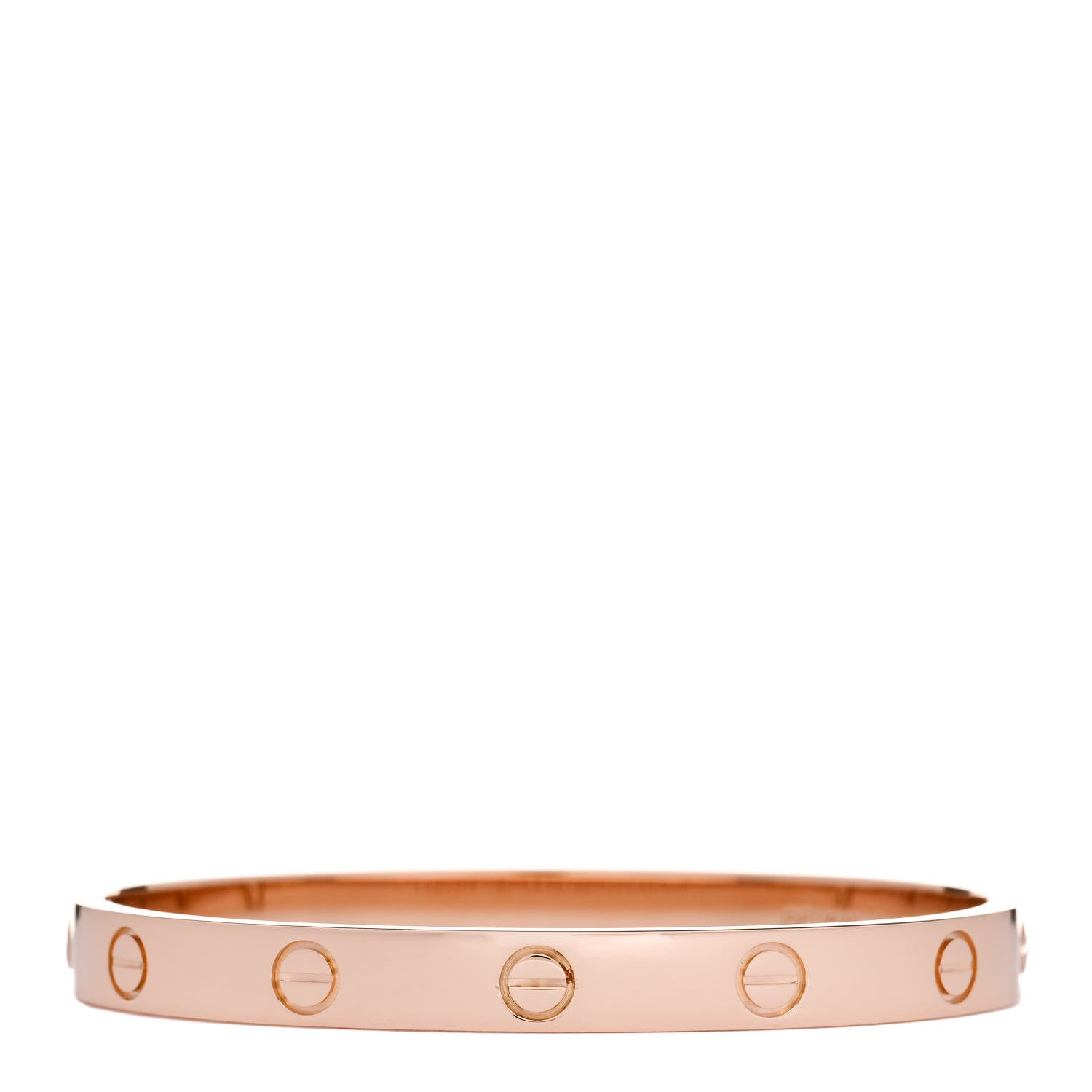 Cartier 18K Pink Gold LOVE Bracelet 16 2 of 9