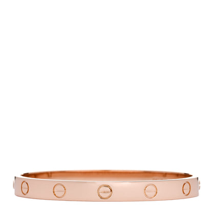Cartier 18K Pink Gold LOVE Bracelet 16 2 of 9