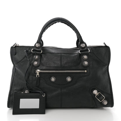 Balenciaga Agneau Giant 21 Silver Hardware Work Black 3 of 13